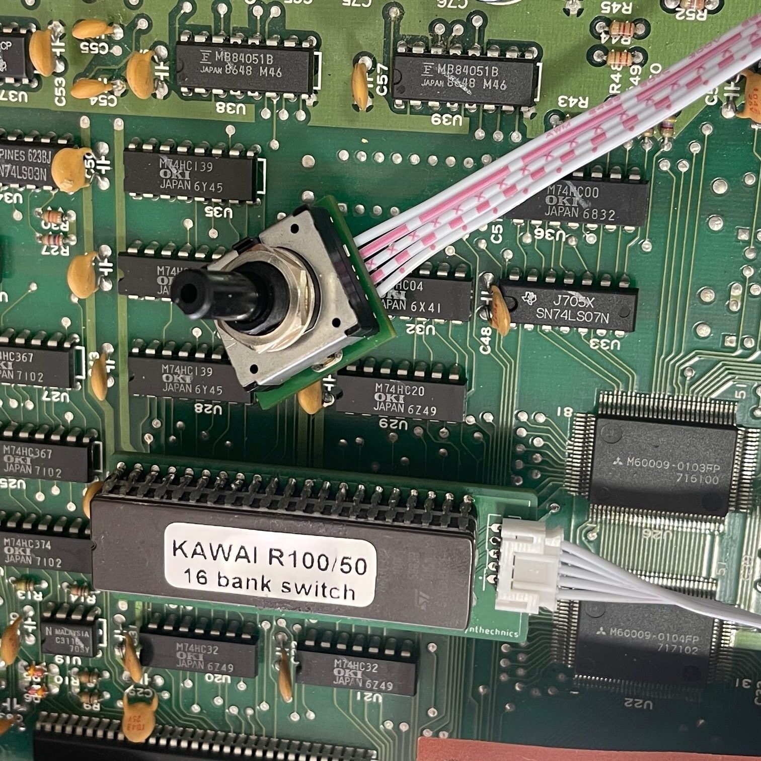 Kawai R-100, R-50 and R-50e 16 bank switch - Image 7