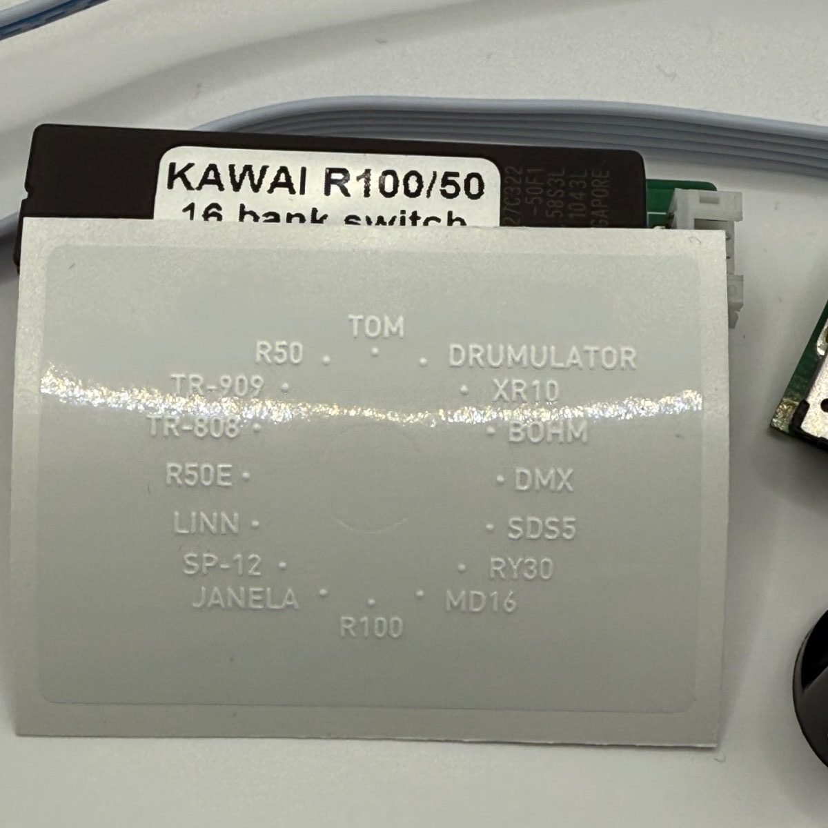 Kawai R-100, R-50 and R-50e 16 bank switch - Image 2