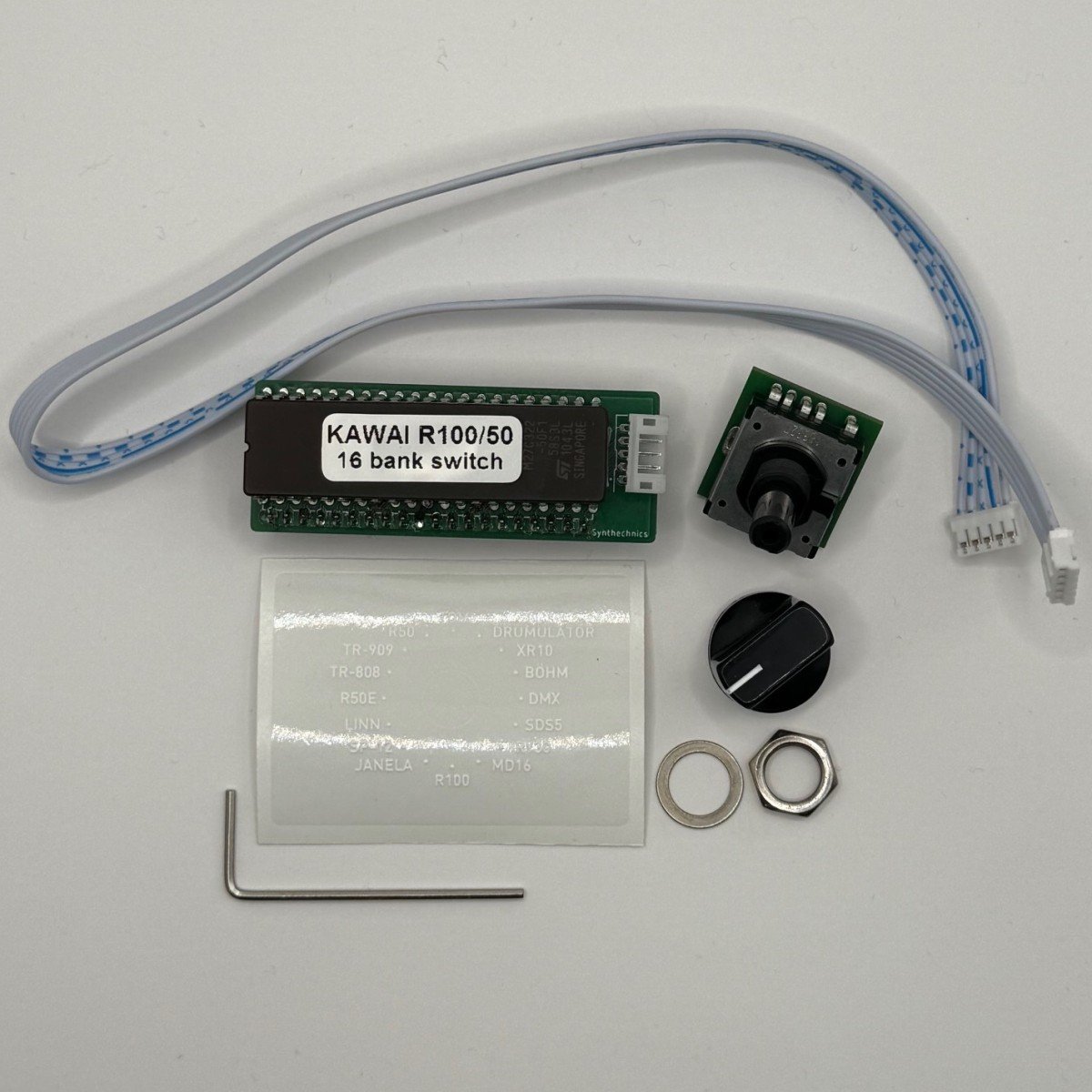 Kawai R-100, R-50 and R-50e 16 bank switch