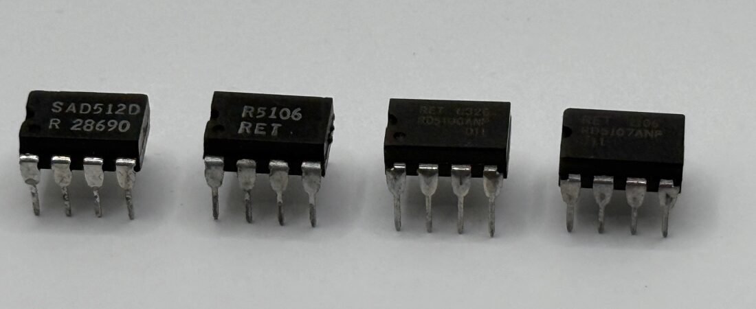 Reticon SAD512D vs R5106